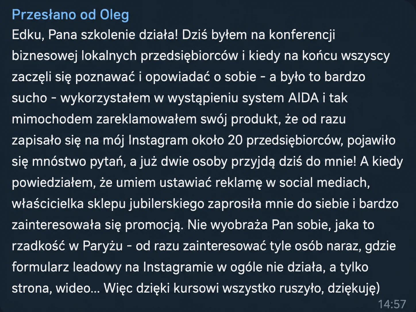 Opinia ucznia 6